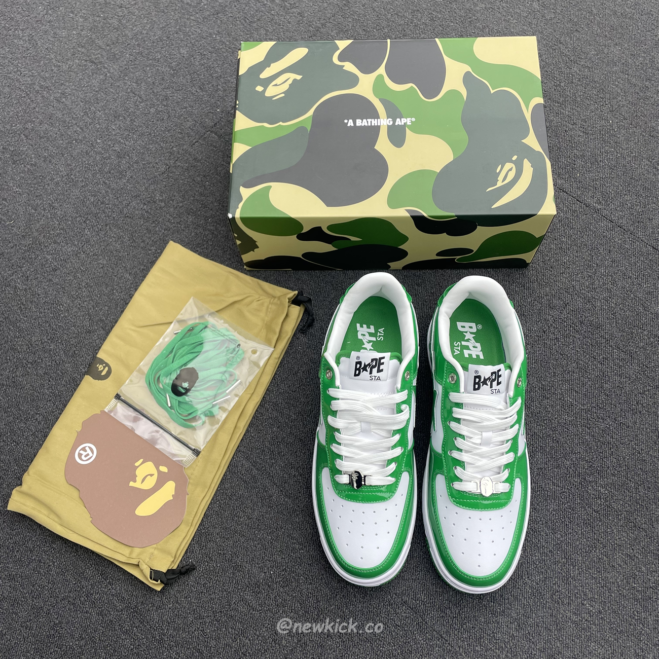 A Bathing Ape Bape Sta Low Black (29) - newkick.vip