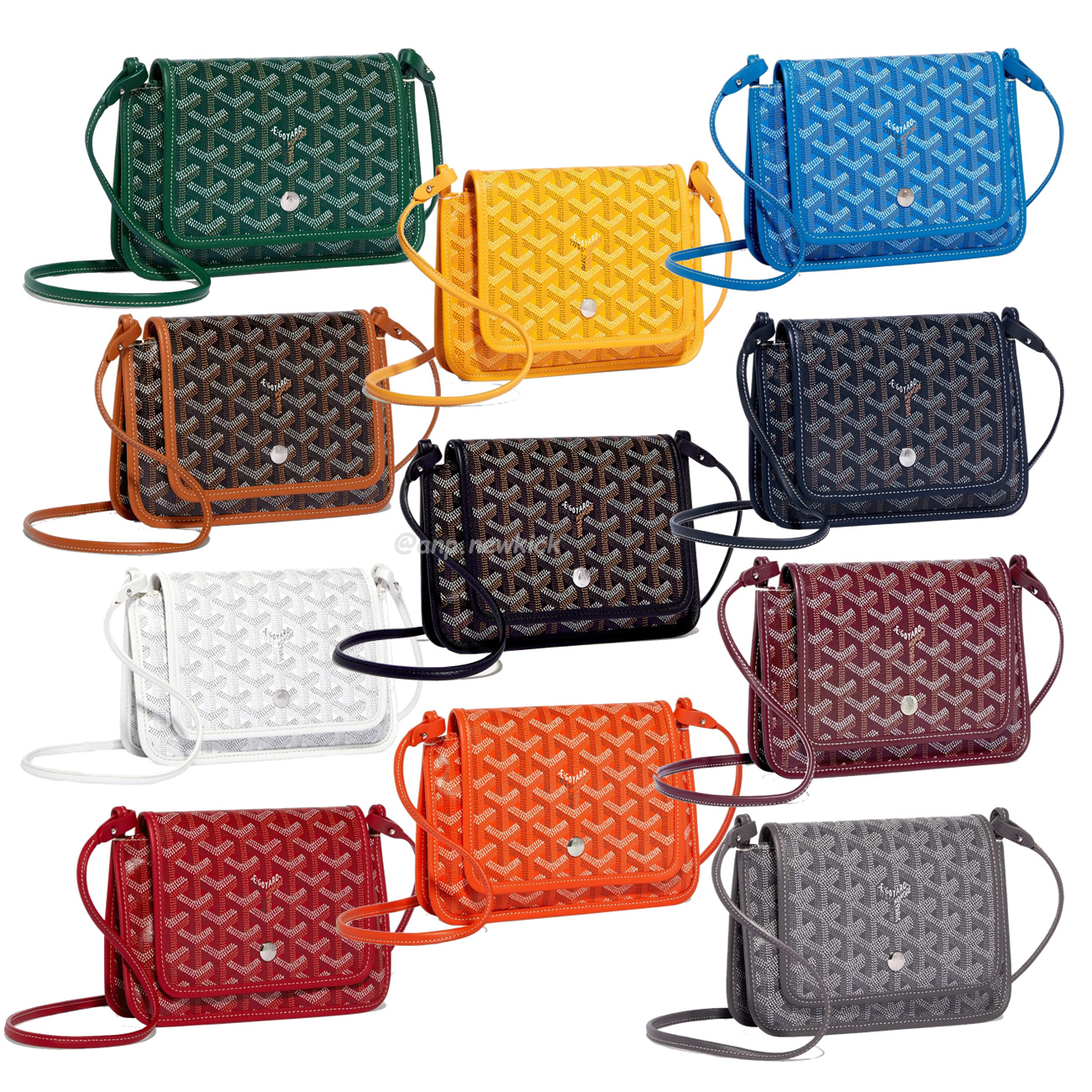 Goyard Plumet Messenger Bag 14 Cm X 2.5 Cm X 20.5 Cm (1) - newkick.vip