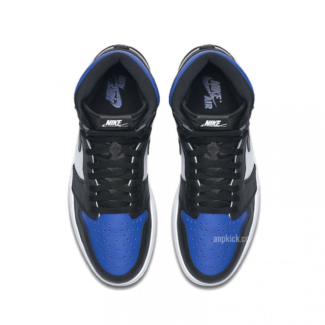 Air Jordan 1 Retro High OG "Royal Toe" 2020 Royal-Blue/Black 555088-041