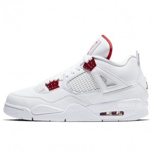 Air Jordan 4 "Pure Money - Metallic Pack / Red Metallic" CT8527-112 New Release