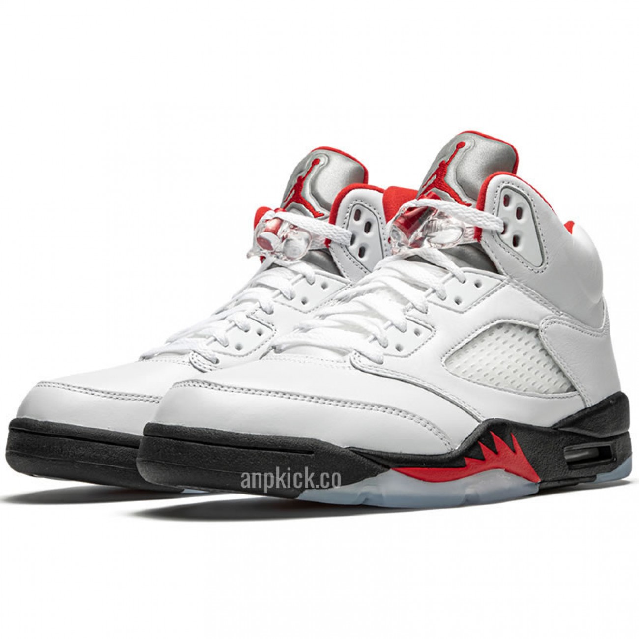 Air Jordan 5 "Fire Red 3M 2020 - Silver Tongue" OG On Feet DA1911-102