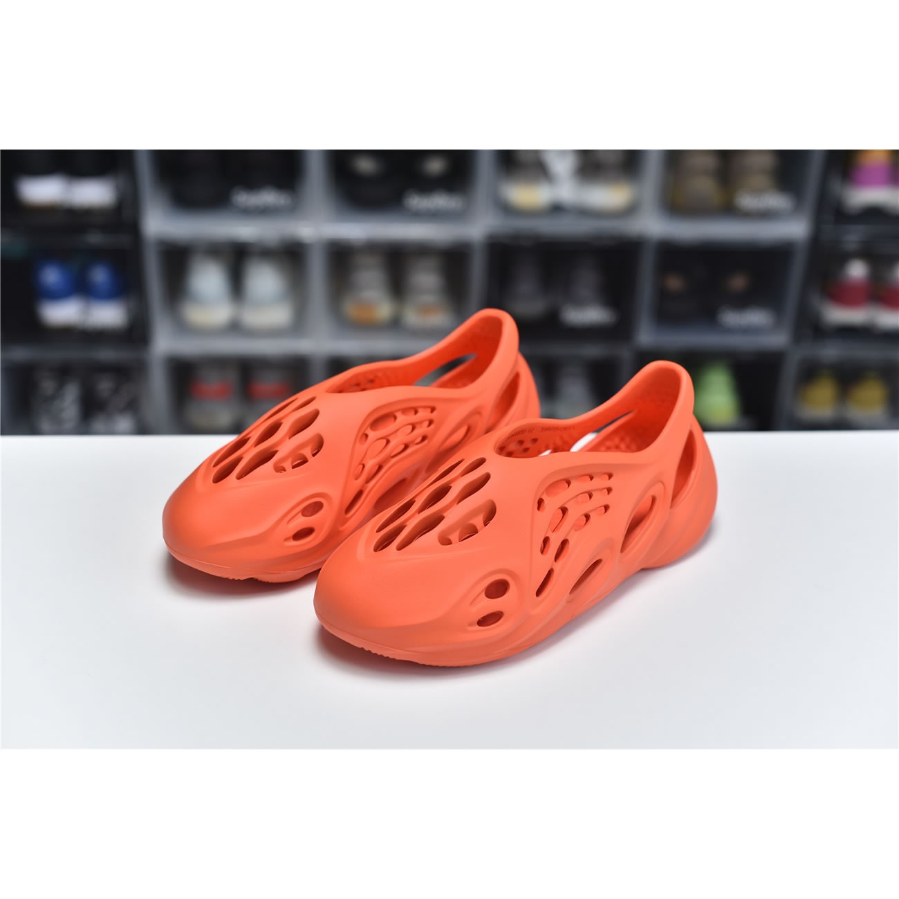 adidas Yeezy Crocs Clog Foam Runner Colors: Beige Black Orange White