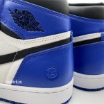 Black and Blue Jordan 1 "Fragment" 716371-040 Retro 1s