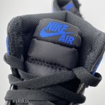 Black and Blue Jordan 1 "Fragment" 716371-040 Retro 1s