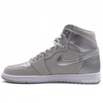 Air Jordan 1 "Japan" Exclusive Metallic Silver / Neutral Grey 2001-2020 DC1788-029