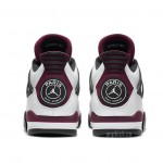 Air Jordan 4 Retro "Paris Saint-Germain" PSG Neutral Grey Bordeaux CZ5624-100