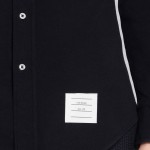 Thom Browne Rwb Armband Shirt Black & Grey