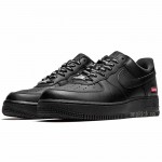 Air Force 1 Low x Supreme White CU9225-100 Black CU9225-001