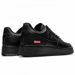 Air Force 1 Low x Supreme White CU9225-100 Black CU9225-001