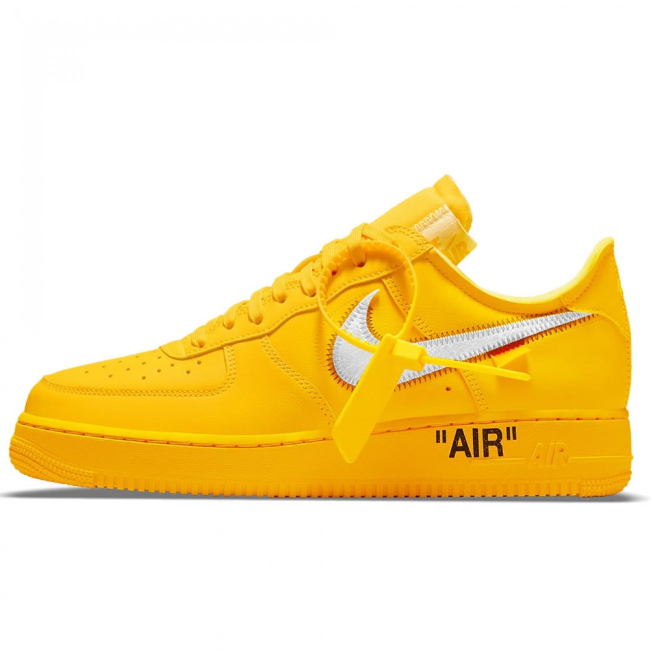 Off-White x Nike Air Force 1 "University Gold" DD1876-700