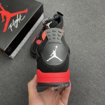 Air Jordan 4 "Red Thunder" Black/White-Red CT8527-016