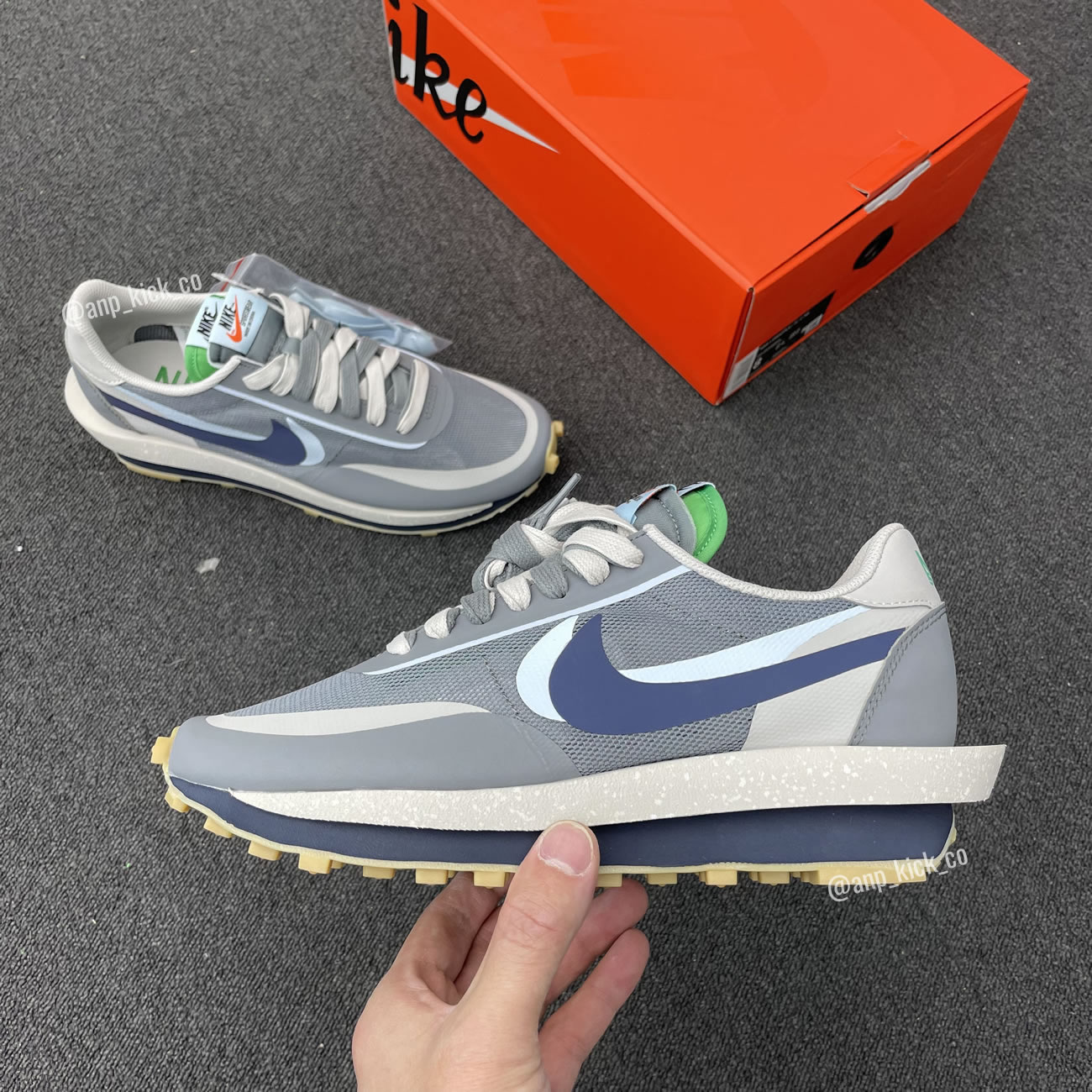 sacai x Clot x Nike LDWaffle "Kiss Of Death 2" DH3114-001