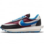 sacai x Undercover x Nike LDWaffle "Night Maroon Team Royal" DJ4877-600