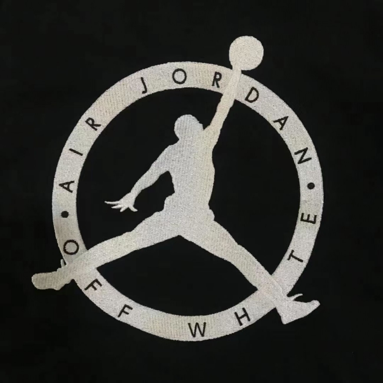 Off-White x Jordan Hoodie "Black"