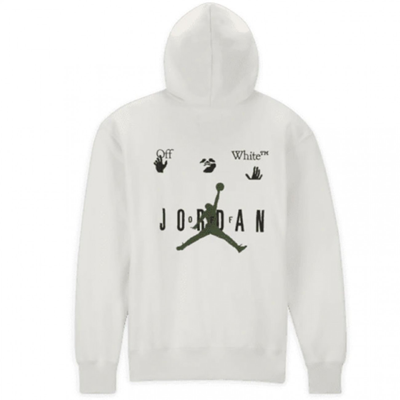 Off-White x Jordan Hoodie "White"