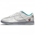 Nike Dunk Low "ICE" White/Silver-Blue DO2326-001