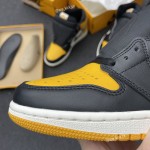 Air Jordan 1 Retro High OG "Yellow Toe" 555088-711 TAXI