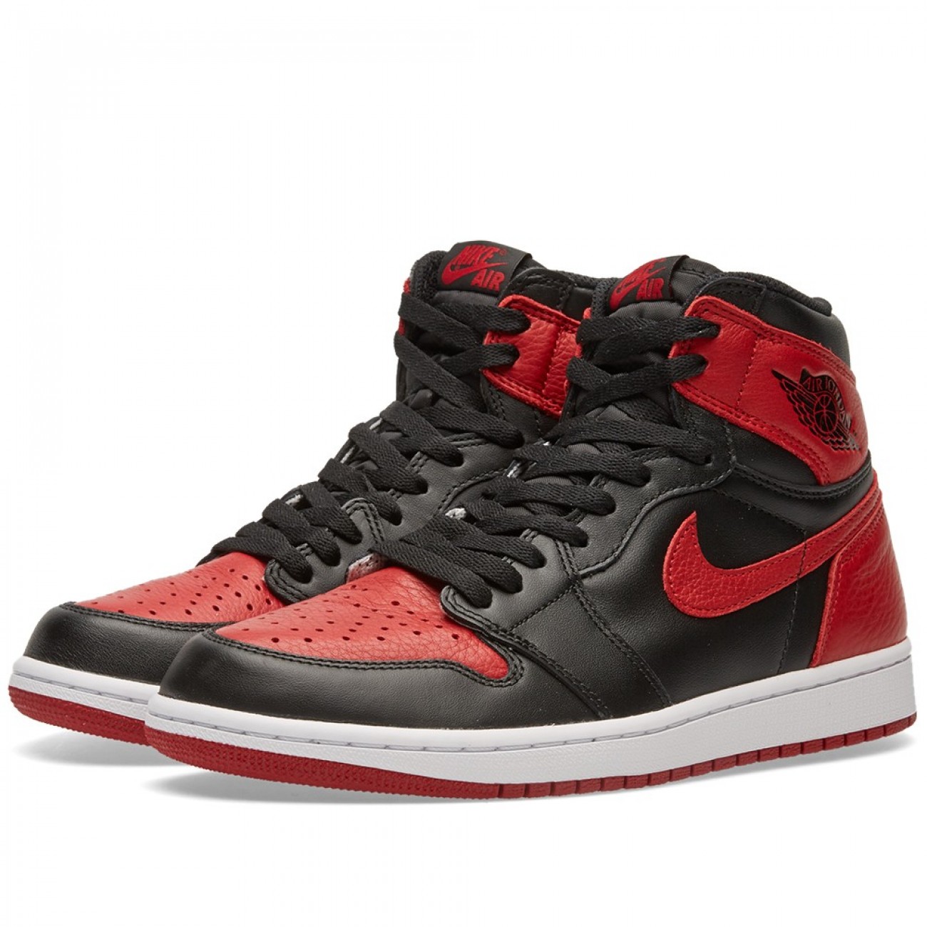 AIR JORDAN 1 RETRO HIGH OG 'BRED' 2016  BANNED