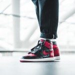 AIR JORDAN 1 RETRO HIGH OG 'BRED' 2016  BANNED