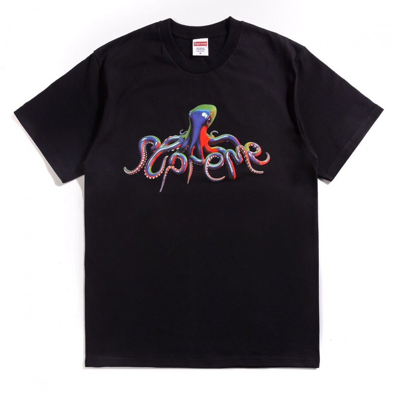 Supreme Tentacles Tee T-shirts Black/White