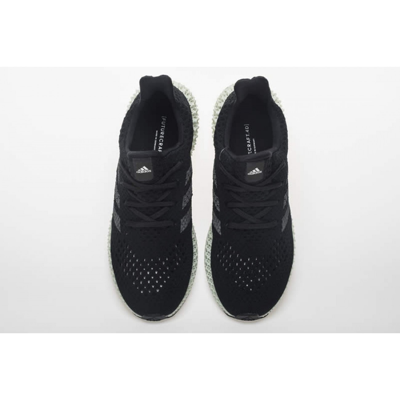 Adidas Futurecraft 4D Future Craft LA BD7701BLACK/WHITE Green