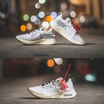 OFF-WHITE X NIKE ZOOM FLY "WHITE/WHITE-MUSLIN"