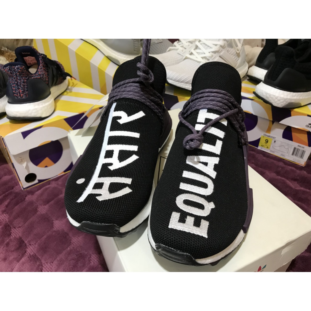 Pharrell Williams x Adidas NMD Hu Trail Equality AC7033