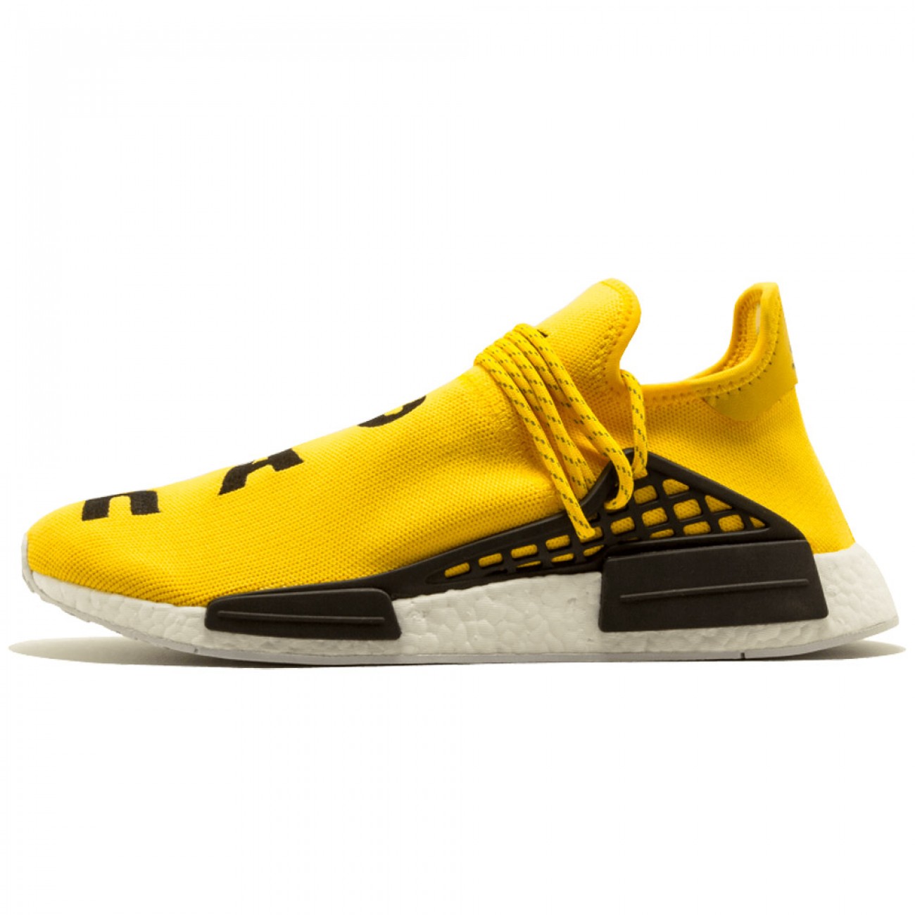 PHARRELL WILLIAMS X ADIDAS ORIGINALS HU NMD YELLOW