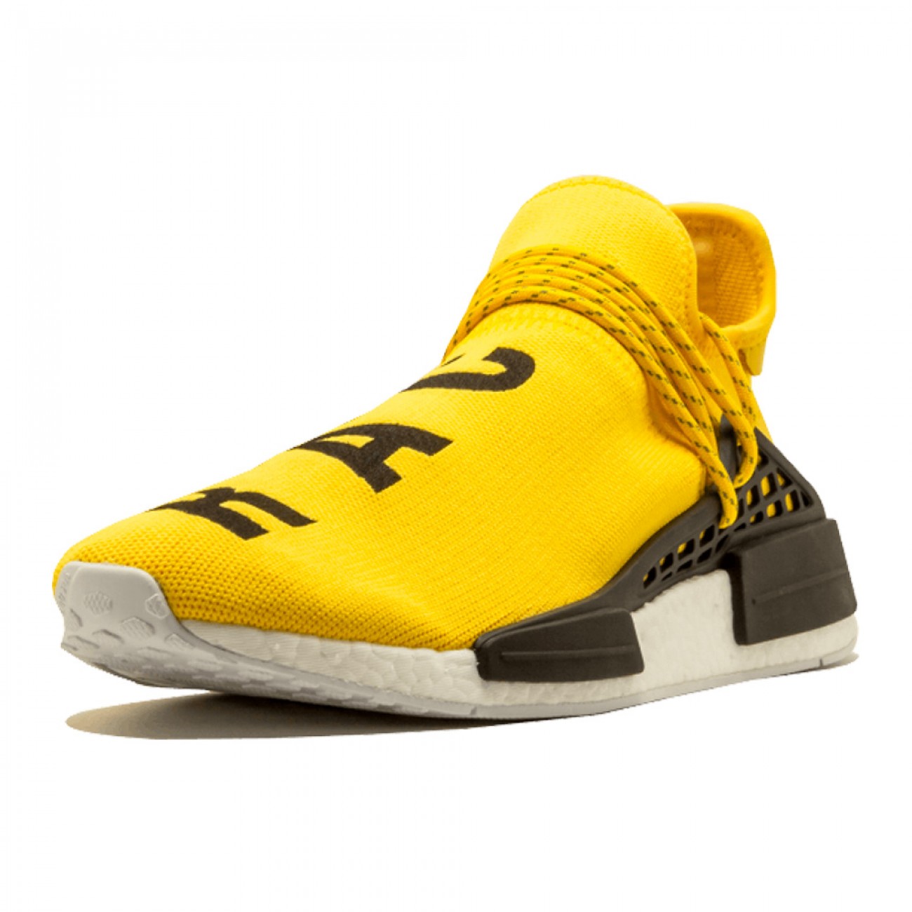 PHARRELL WILLIAMS X ADIDAS ORIGINALS HU NMD YELLOW