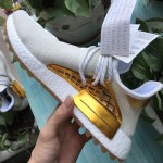 Pharrell Williams PW x Adidas Hu Holi NMD MC China Exclusive "Happy" Metallic Gold F99762