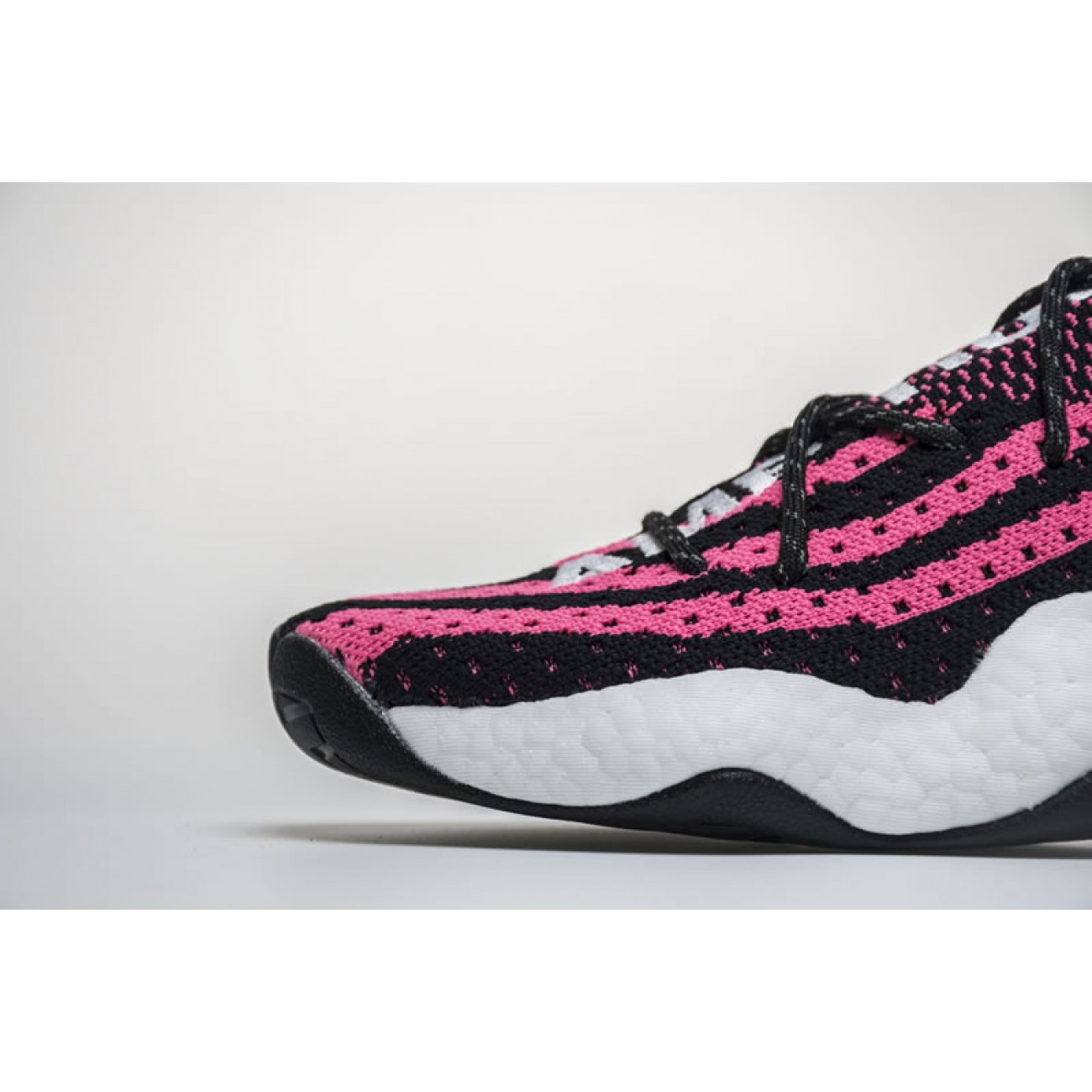 Pharrell Williams x adidas Crazy BYW "Solar Pink" Black Mens Womens Size Basketball Shoes G28182