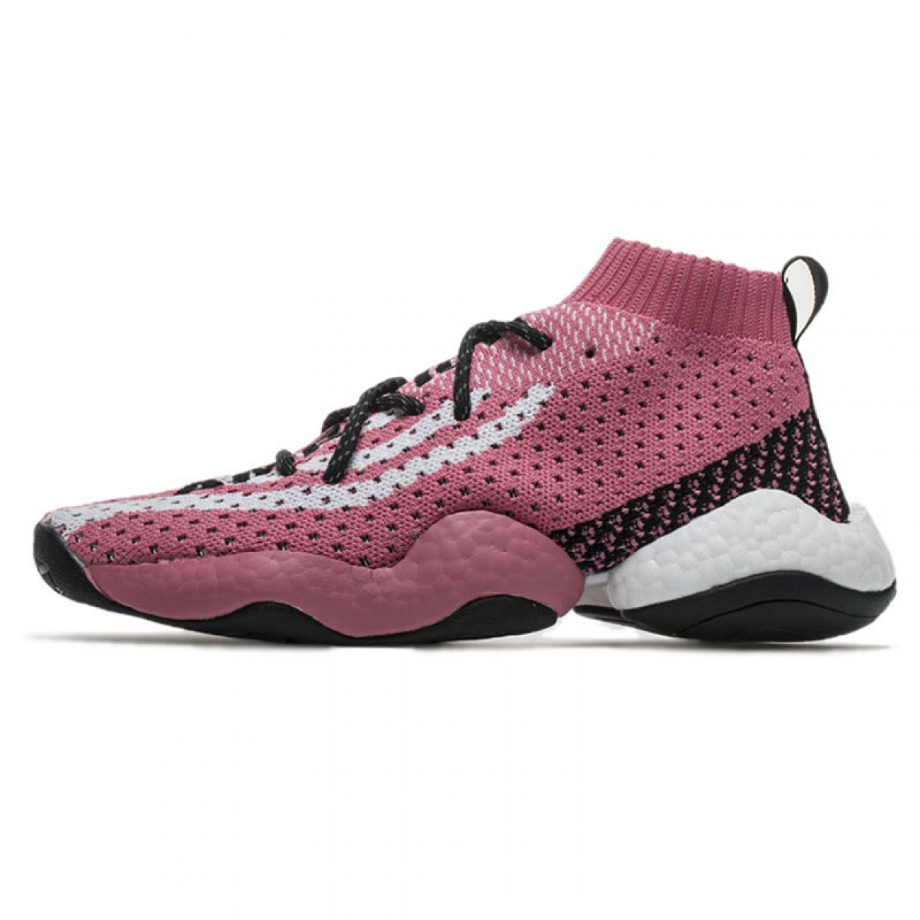 Pharrell Williams x adidas Crazy BYW "Solar Pink" / Chalk Pink Womens Size Basketball Shoes G28183