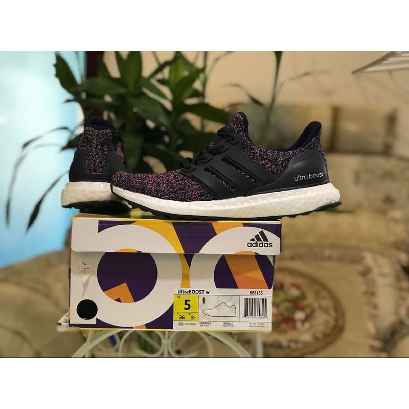 adidas Ultra Boost 4.0 UB4.0 Navy Multicolor BB6165