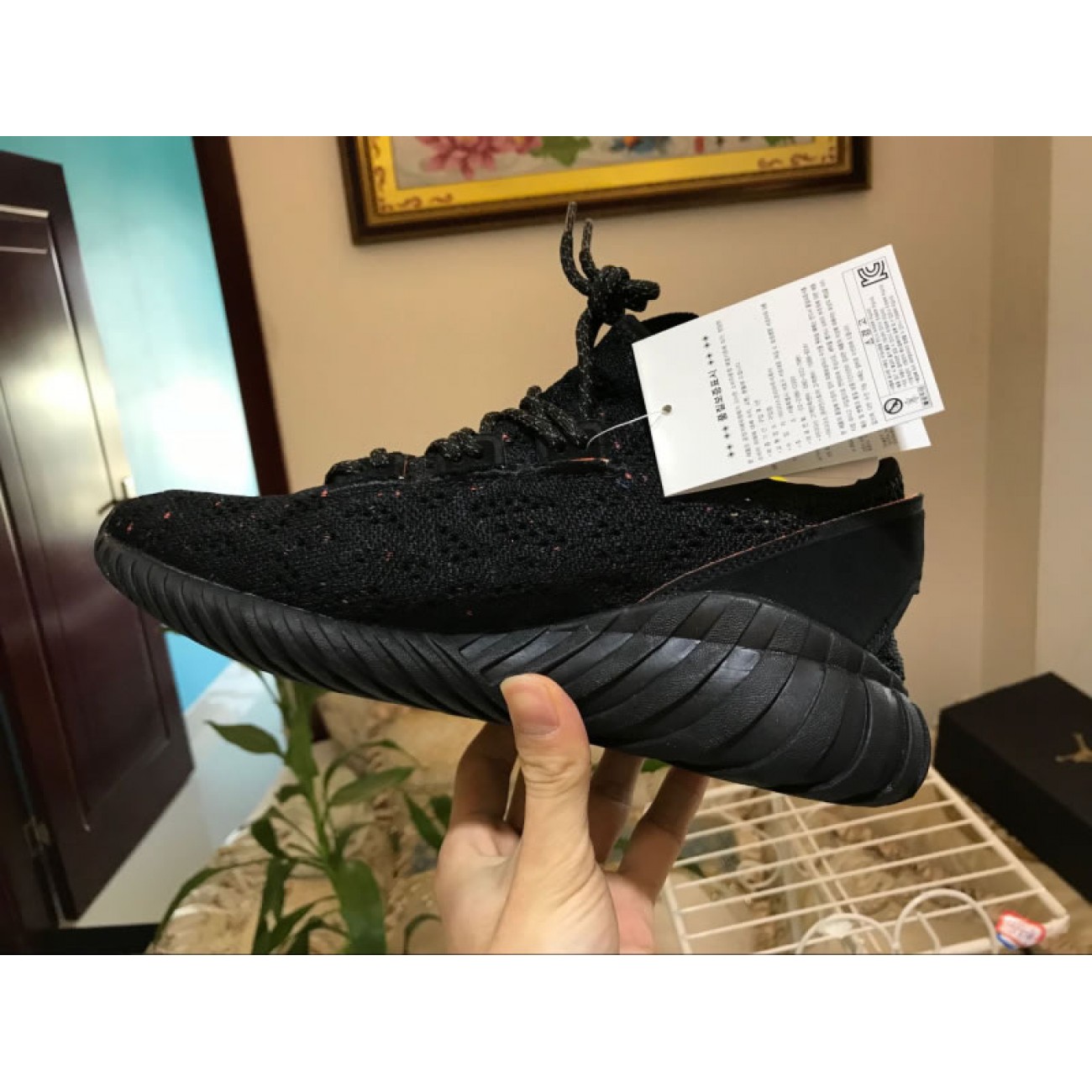 Adidas Originals Tubular Doom Sock Primeknit Black BY3559