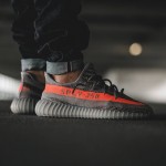 Adidas YEEZY Boost 350 v2 "Beluga" / Steel Grey Solar Red BB1826