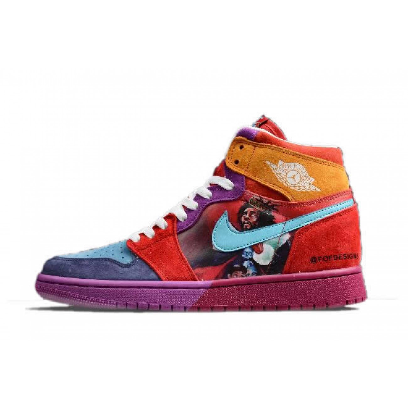 Air Jordan 1 Retro High Pirate Multi Color