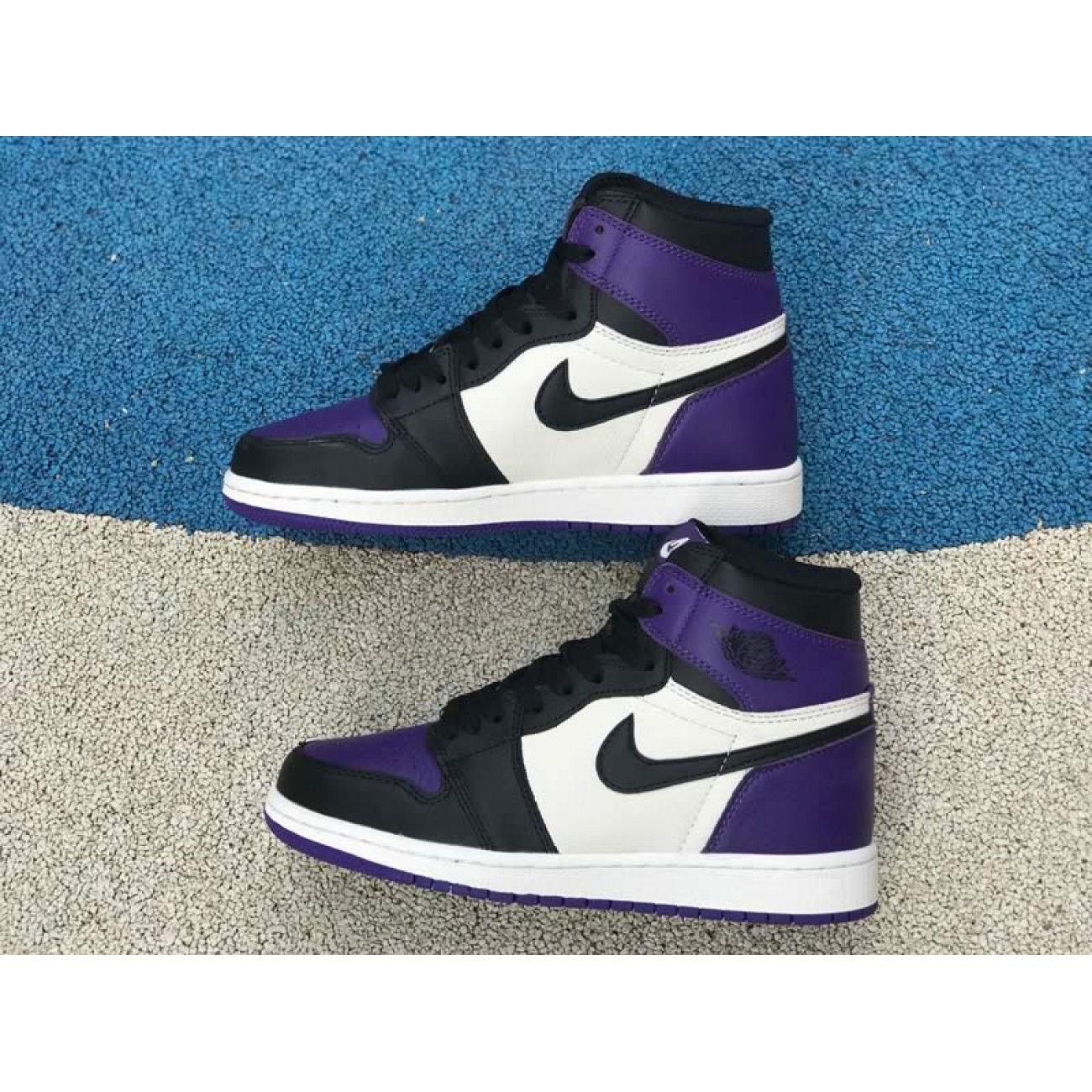 Air Jordan 1 Retro High OG "Court Purple Sail Black" For Sale Mens Wmns GS Size 555088-501