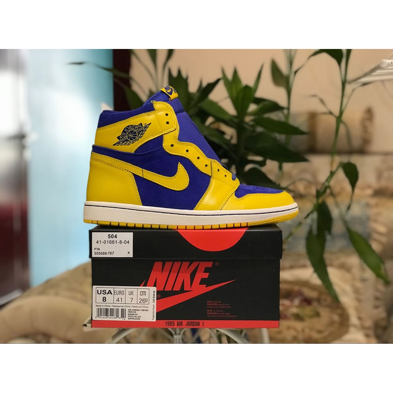 Air Jordan 1 Laney OG AJ1 555088-707