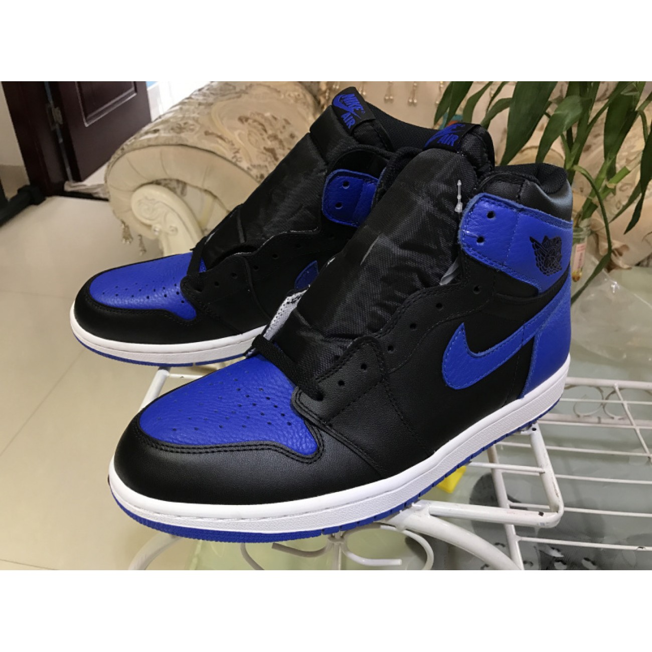 Air Jordan 1 OG High Retro Black/Royal Blue 555088-007