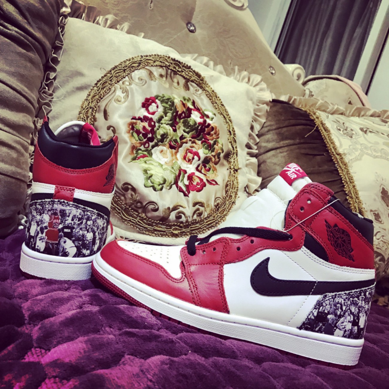 Air jordan 1 "Chicago" Cartoon 555088-101