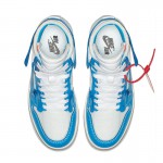 Off-White x Air Jordan 1 "UNC" OW Release For Sale AQ0818-148