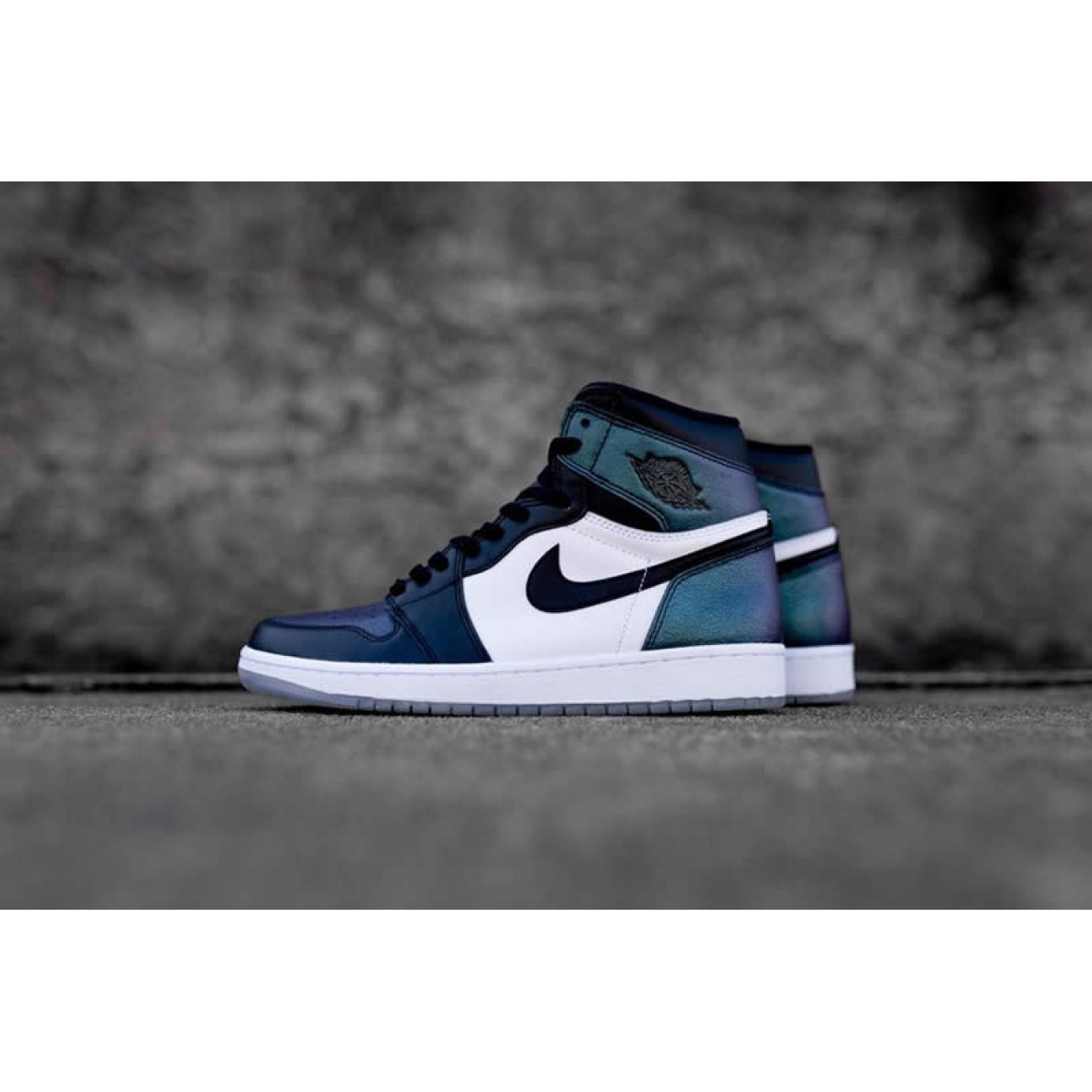 Air Jordan 1 "All-Star" Chameleon Black/Metallic/Silver 907958-015