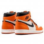 Air Jordan 1 Orange Retro High OG "Shattered Backboard Away" 555088-113