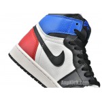 Air Jordan 1 Retro High OG "Top 3" Retail For Sale Black Sail 555088-703