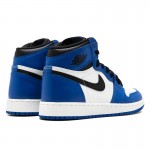 Air Jordan 1 Retro OG Game Royal Blue Womens GS Shoes 575441-403