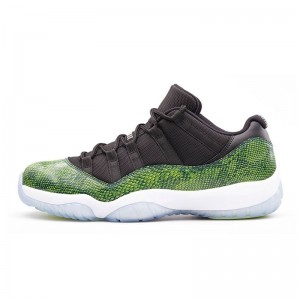 Air Jordan 11 Low Green Snake 528895-033