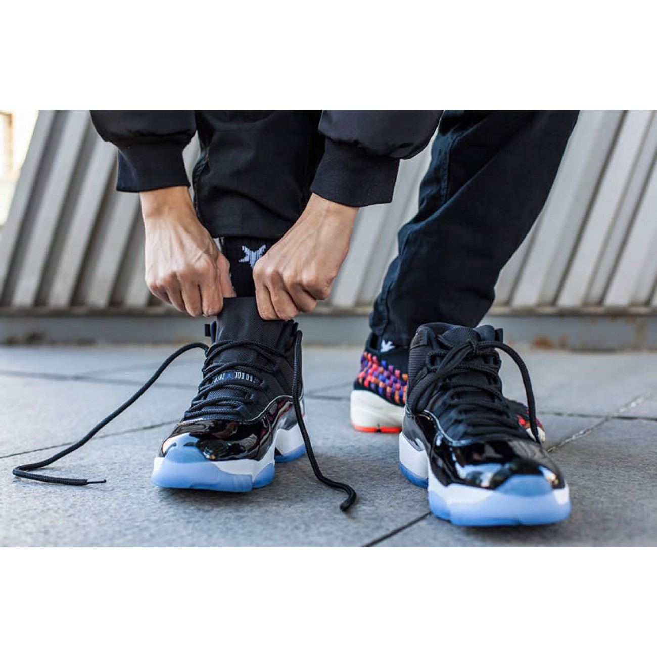 Air Jordan 11 Retro "Space Jam" Black On Feet Price For Sale 2018 Release