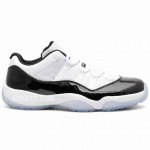 Air Jordan 11 Low Concord Mens & BG (GS) White/Black AJ11 Shoes 528896-153