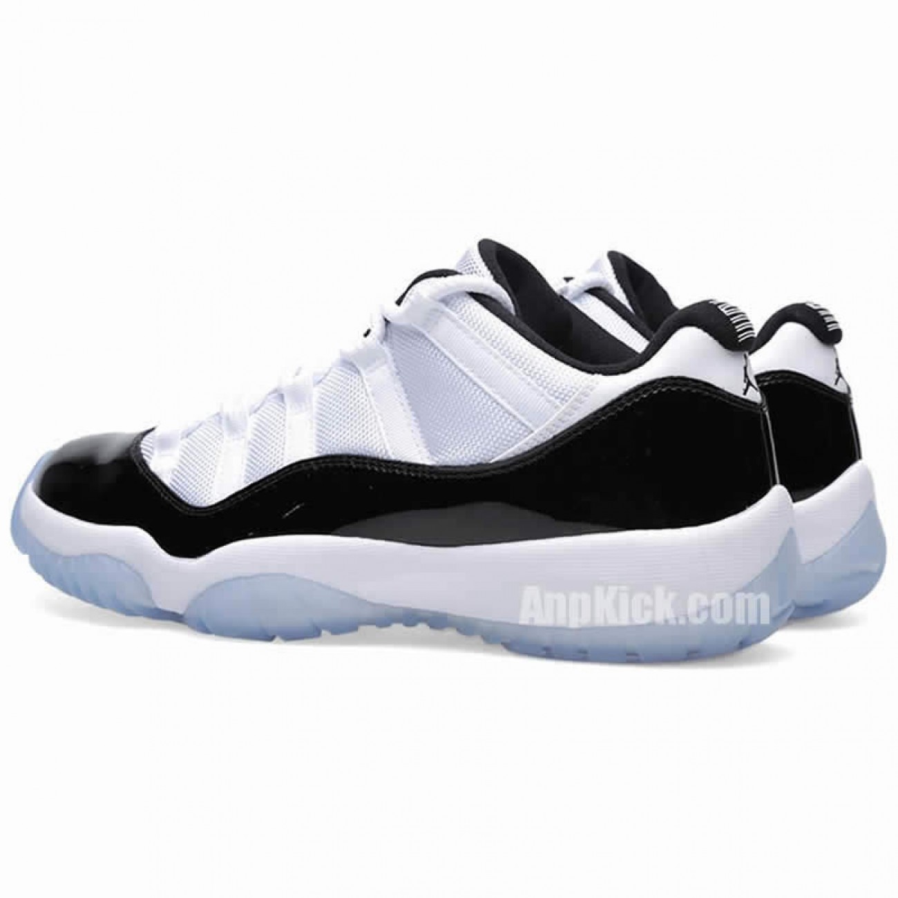 Air Jordan 11 Low Concord Mens & BG (GS) White/Black AJ11 Shoes 528896-153