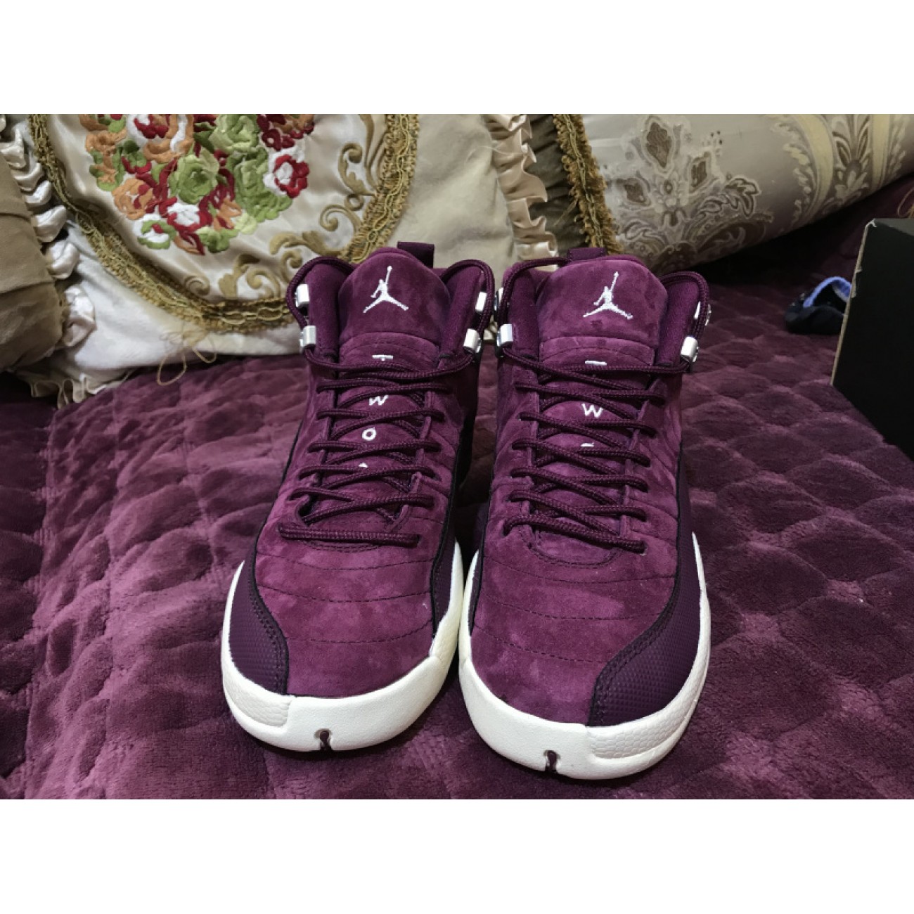 Air Jordan 12 "Bordeaux" 153265-130690-617